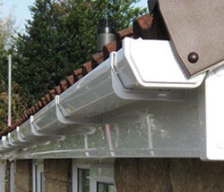 Gutter replacement after damage